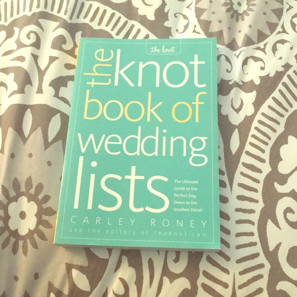 the knot Other - LAST CHANCE ! 🛑 BNWT• THE KNOT BOOK OF WEDDING LISTS